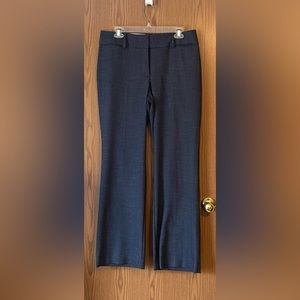 Very dark blue with white and black threaded through for dimmension